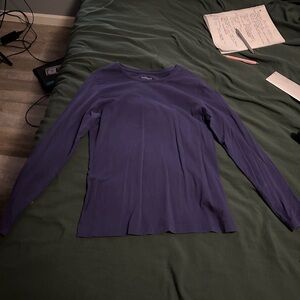 Van Heusen Women's Navy Long Sleeve Tee